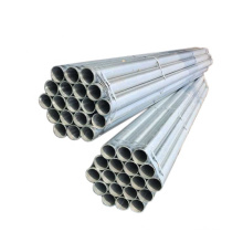 ASTM standared hot dip galvanized steel pipe tube gi pipe price list round ERW welded in steel pipes specification